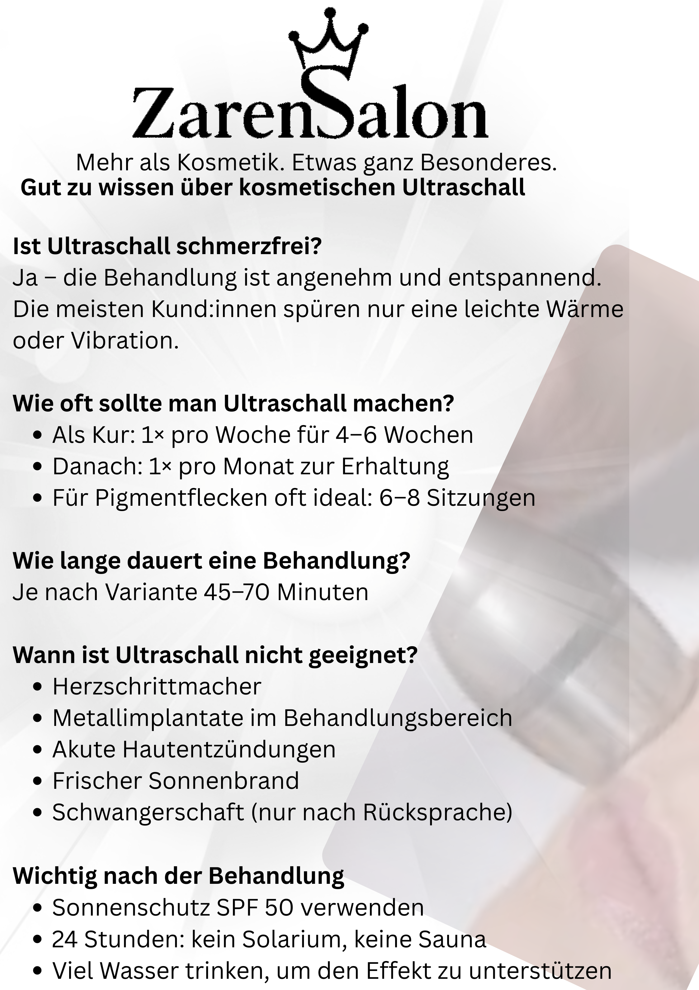 Copy of Copy of Ultraschall